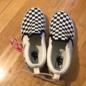 Kids checkered vans